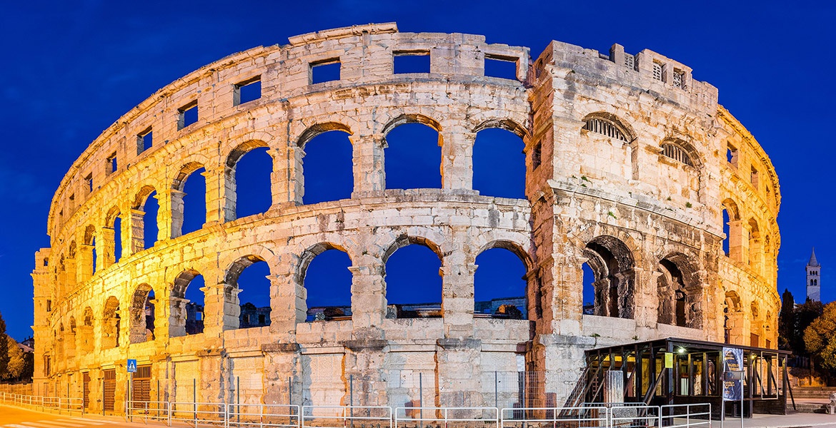 Superb Pula Amphitheater