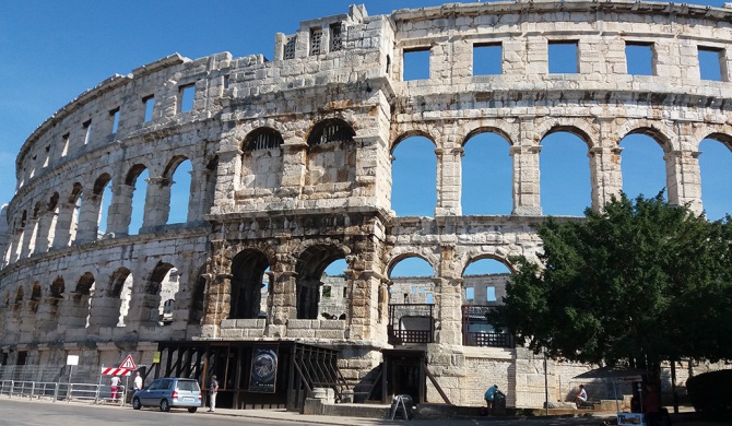 Superb Pula Amphitheater